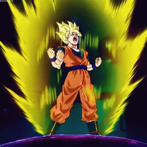 gifs goku|Dragonball Z Goku GIFs